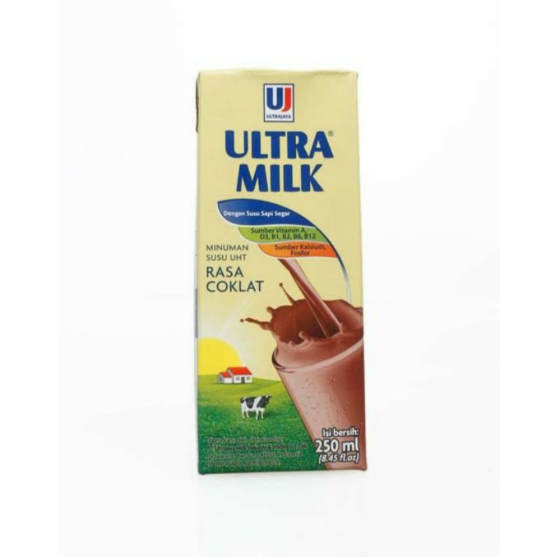 

Susu ultra 250ml isi 24pcs (1dus)