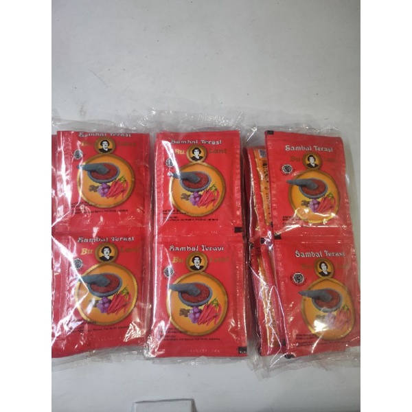 

sambal terasi bu lani 20 gram per sachet