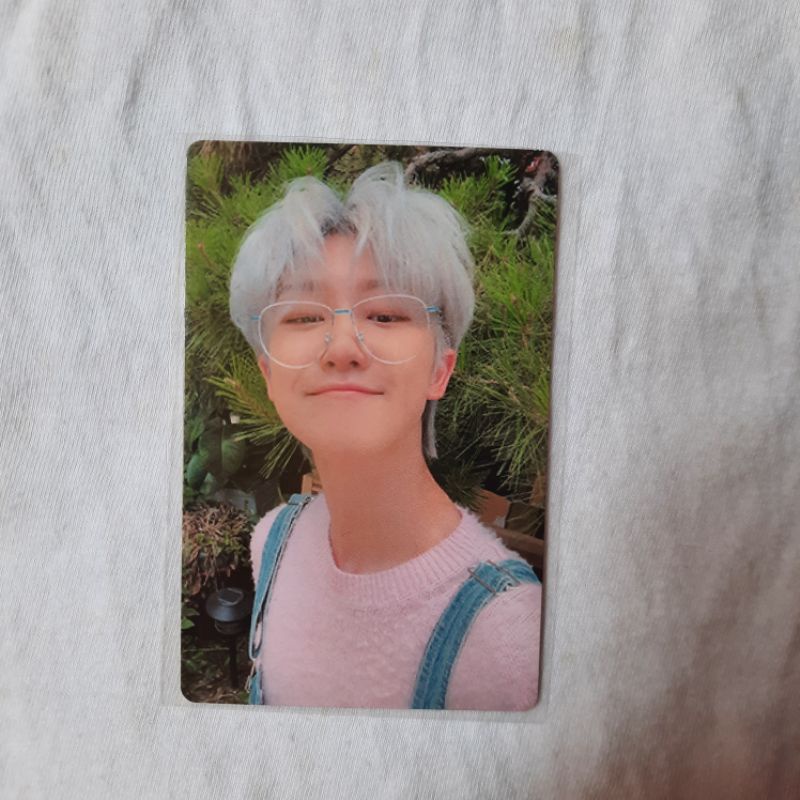 Photocard pc an ode the poet the8 hao seventeen