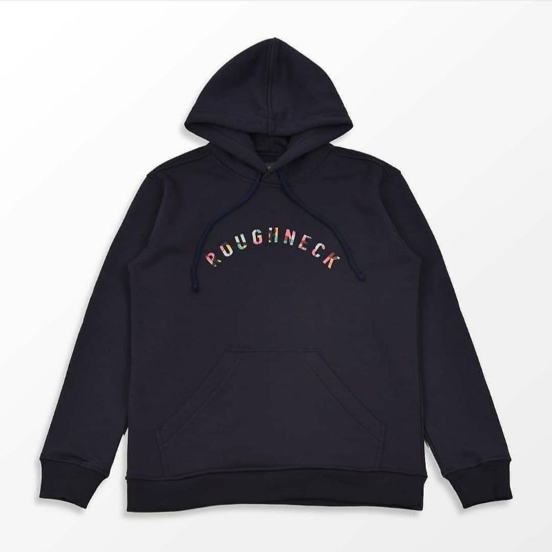 SWEATER HOODIE ROUGHNECK PELANGI PREMIUM SIZE L XXL/SWEATER JUMPER ROUGHNECK ARMY FULL TAG