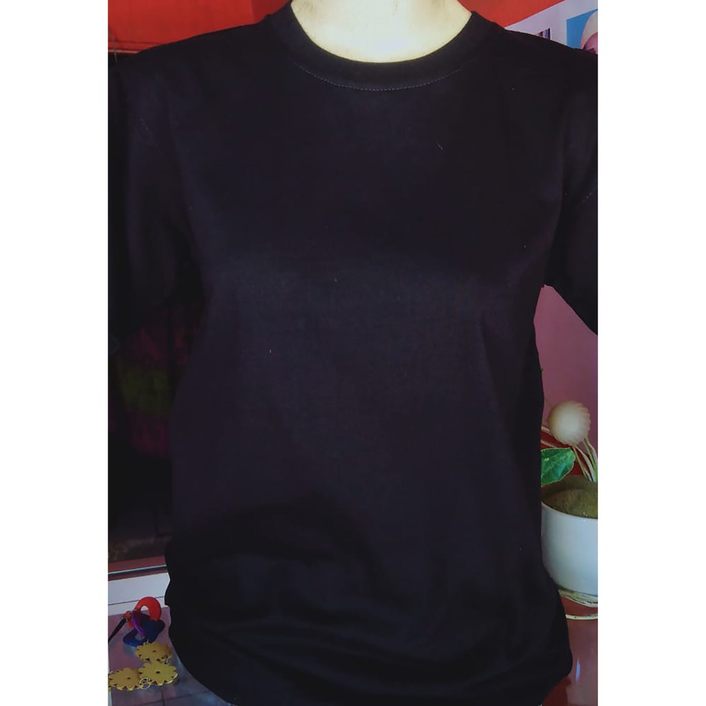 Kaos polos combed 24s ( reaktif )