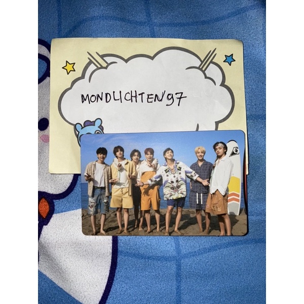 BTS PC PHOTOCARD BUTTER PEACHES GRUP