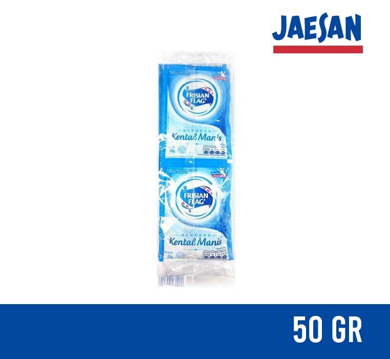 

Susu kental manis frisian flag bendera putih sachet 6x40g