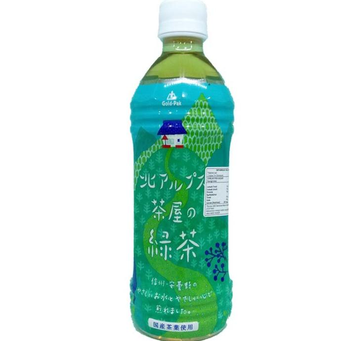 

Produk Unggulan] GOLD PAK NORTH APLS GREEN TEA DRINK 500 ML