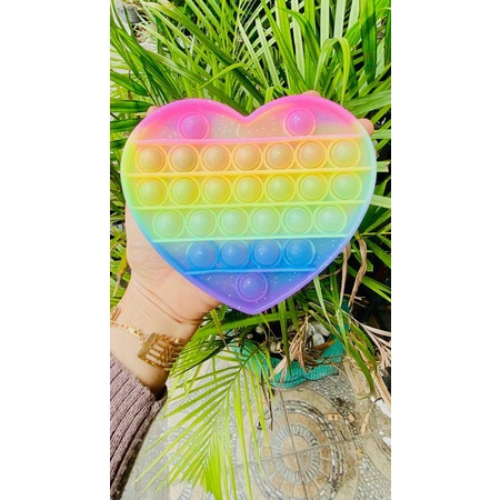 (TERBARU) POP IT MURAH SERI GLITER PASTEL POP IT PASTEL-1