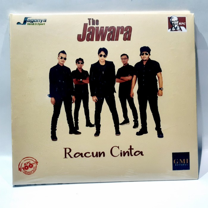CD ORIGINAL The Jawara Racun Cinta Segel