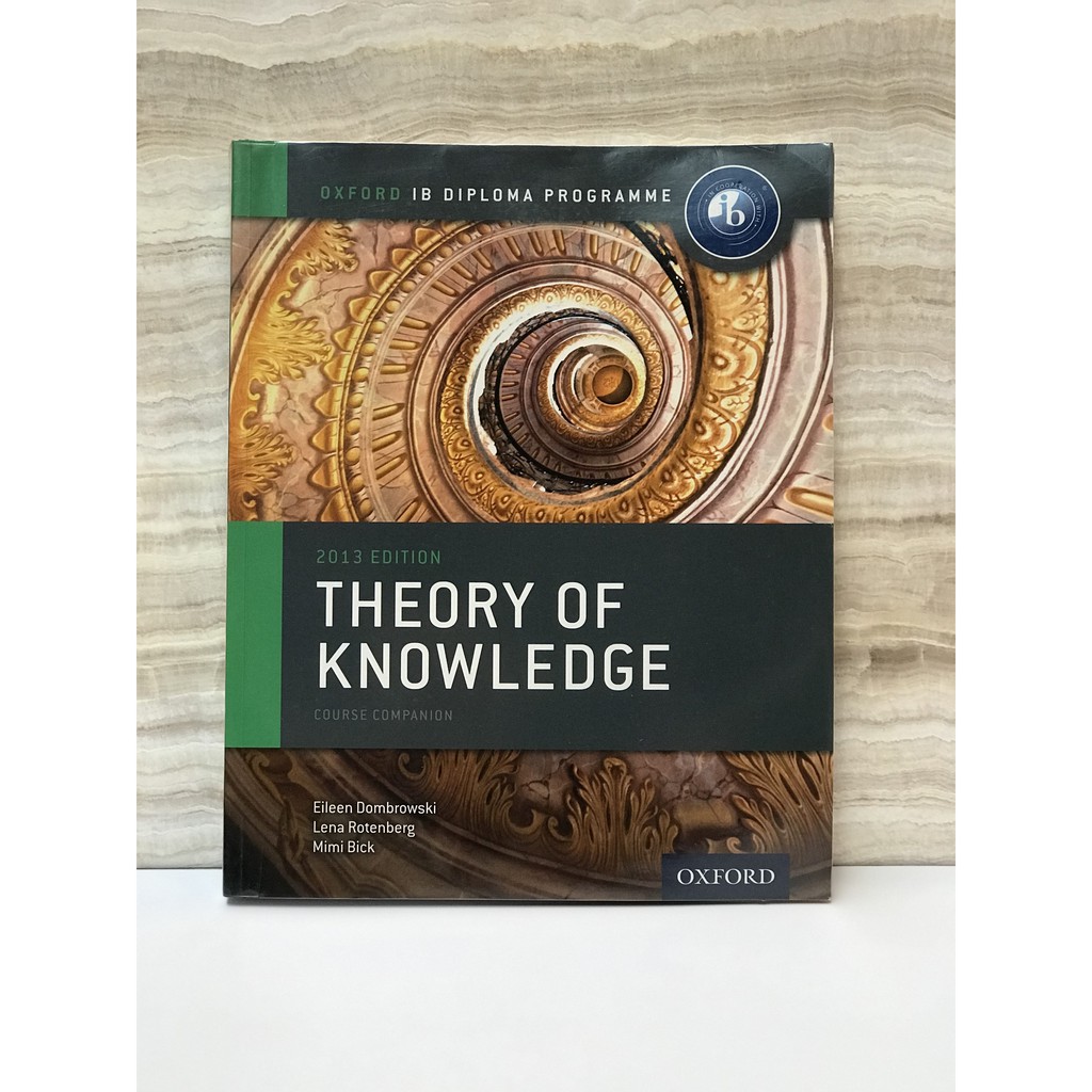 

ORIGINAL Oxford IB Diploma Programme Theory of Knowledge
