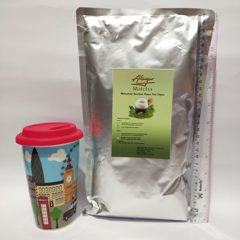

Matcha 1 kg merk akaya minumam serbuk