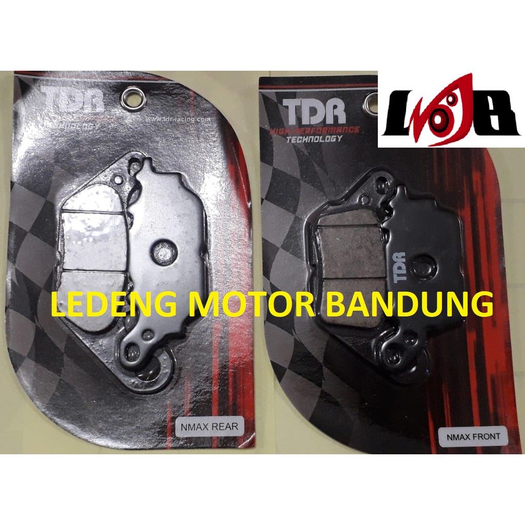 TDR Sepasang Disc Pad Nmax Kampas Rem Cakram Depan Belakang N-Max Black Series