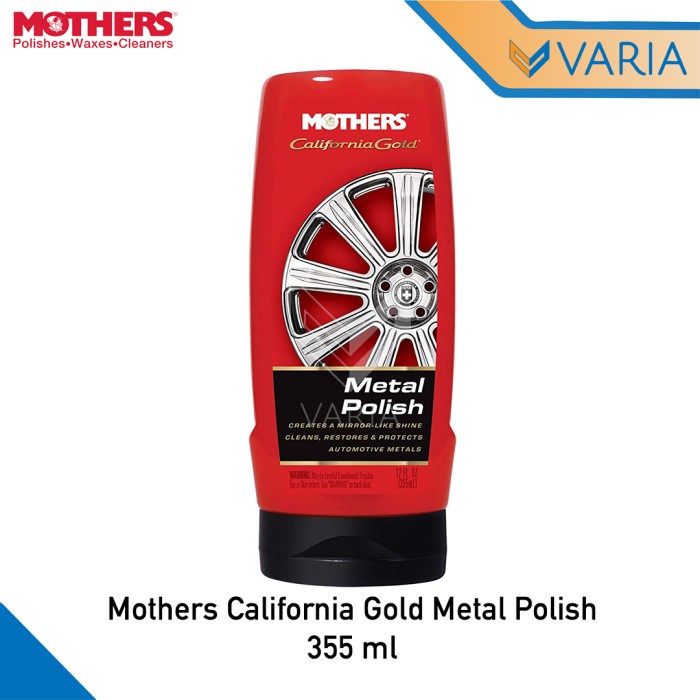 Mothers California Gold Metal Polish 355 ml Poles Besi Non Chrome