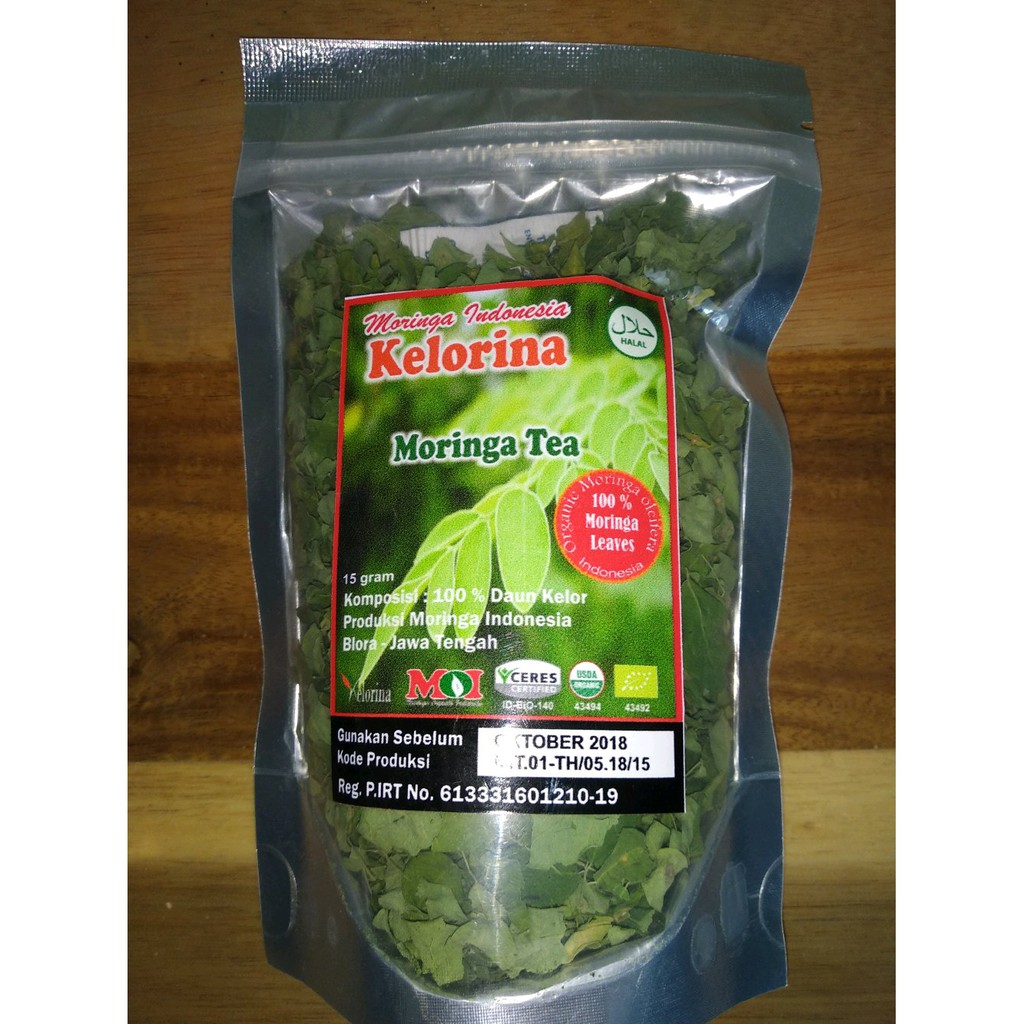Daun kelor morenga tea