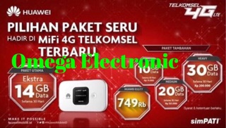 RESMI Modem Wifi Mifi 4G LTE Huawei E5577 Unlocked Free ...