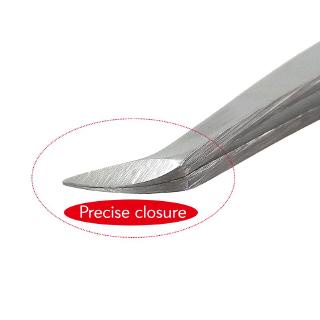 Pinset Bulu Mata Eyelash Murah As09 Tweezers Tool Penjepit Bulu Mata Untuk Extention Get a Free Random Eyelash