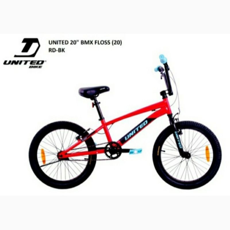 Sepeda BMX United Floss 20 Inci Untuk Anak dan Dewasa Keren