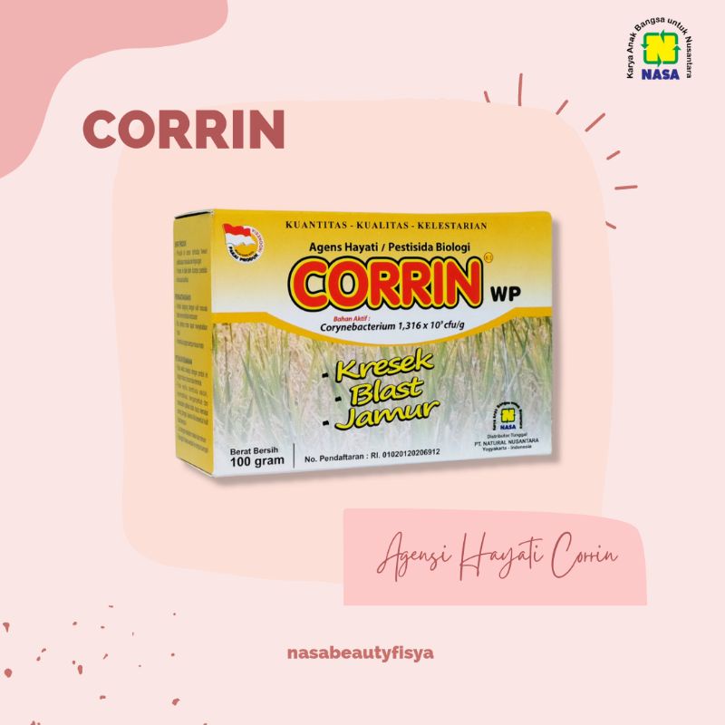 CORRIN | AGENSIA HAYATI CORRIN | PESTISIDA TANAMAN PADI