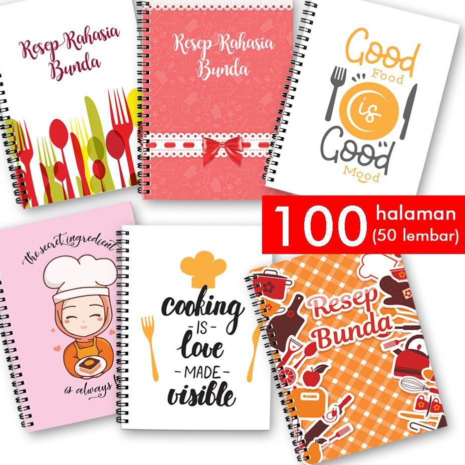 

s0✹Terbaru Notebook Buku Catatan Resep Masakan 84