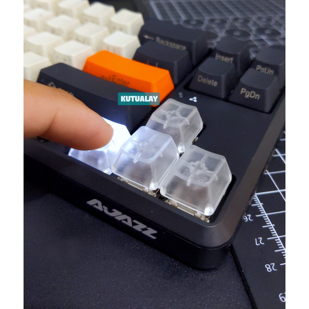 Keycaps Transparan ABS Keycap Bening Transparant