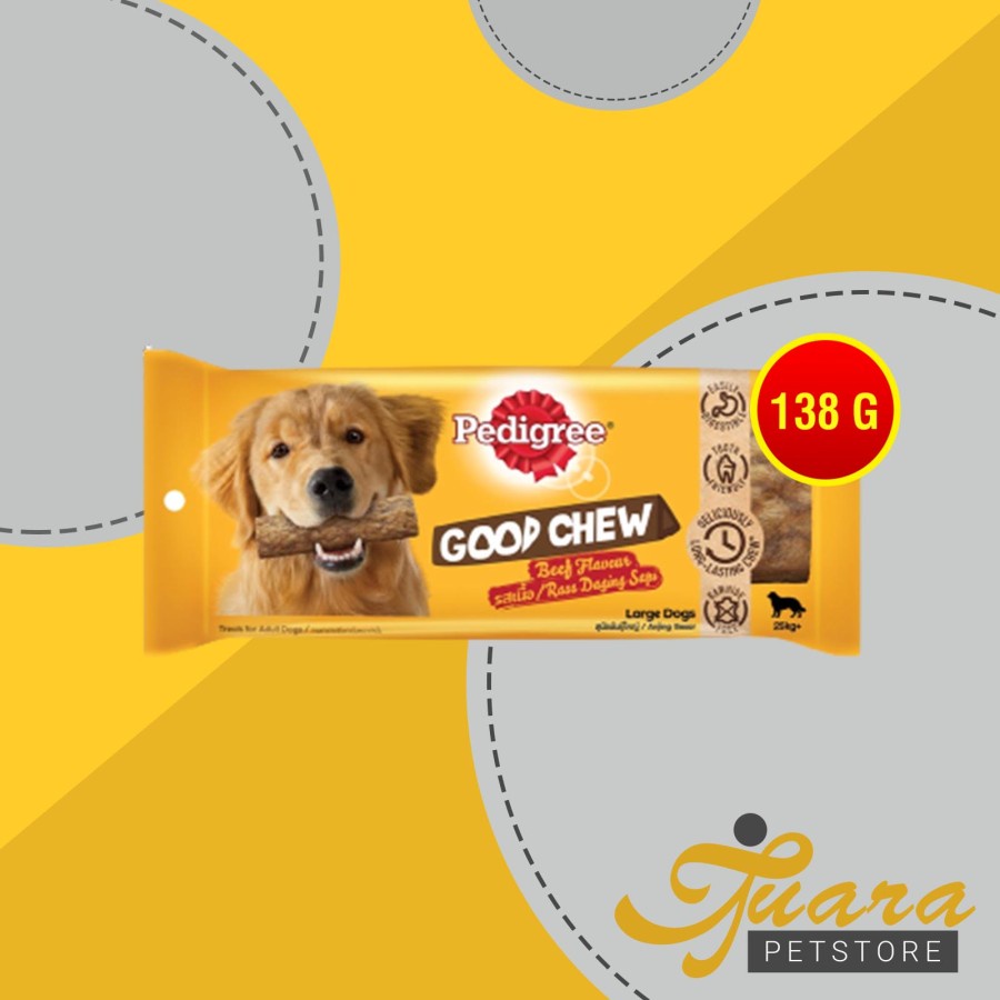 Pedigree Chew Makanan Cemilan Anjing Dog Snack Beef