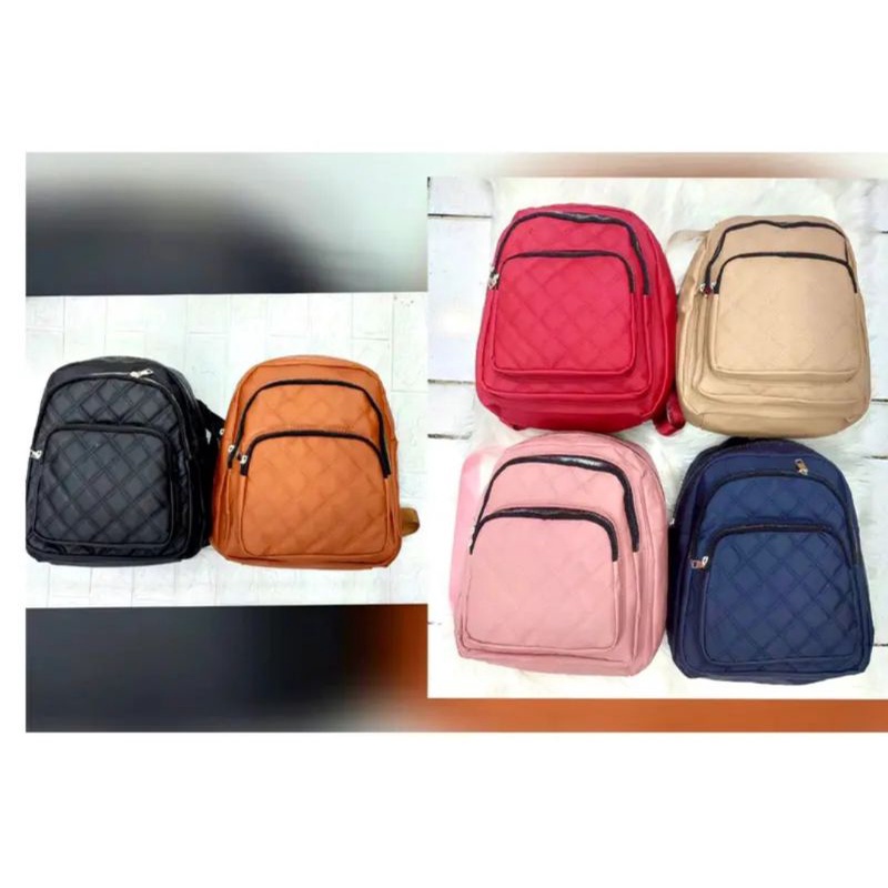 TAS RANSEL 3 ZIPPER BESAR IMPORT