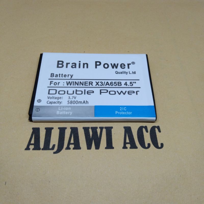 Baterai batre battery Advan A65B 4.5&quot; / Advan Winner X3 Batre Double Power