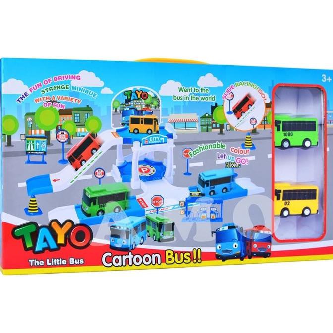 Terbaru  TAYO PARKING AREA ZY 003 - MAINAN LITTLE BUS TAYO