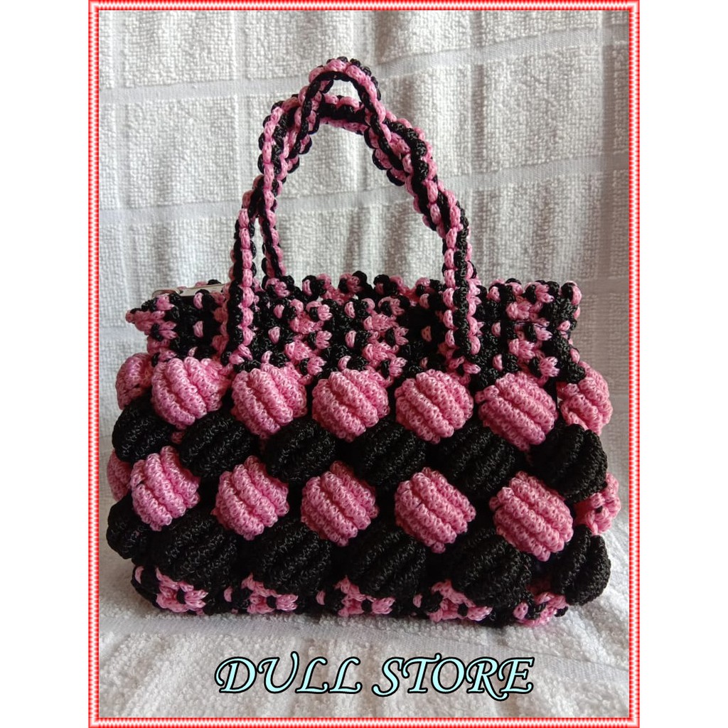 MURAH DOMPET RAJUT WANITA TALIKUR TALI KUR HANDMADE / LDOMPET HP WANITA HANDMADE/TALIKUR