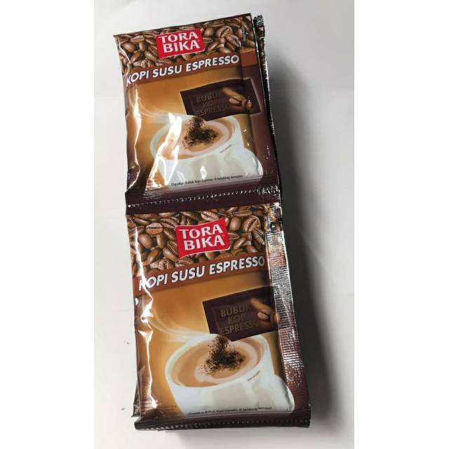 Kopi susu Torabika espresso  (10 x 23 gr)