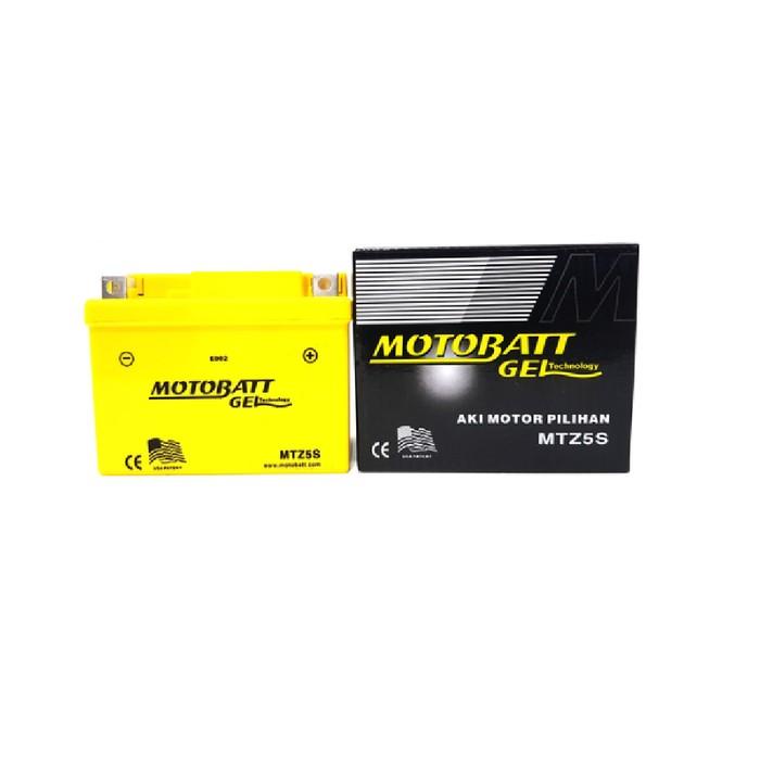 Aki Accu Motor Honda New Beat Street Esp Mtz5S Motobatt