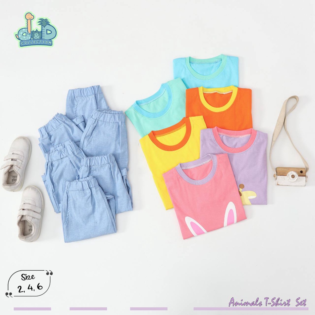 Setelan anak Animal T-shirt by DnD kids