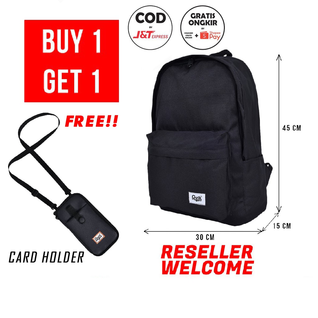 Jual OS 01 tas Rockryder Backpack ransel distro gendong bagpack pria