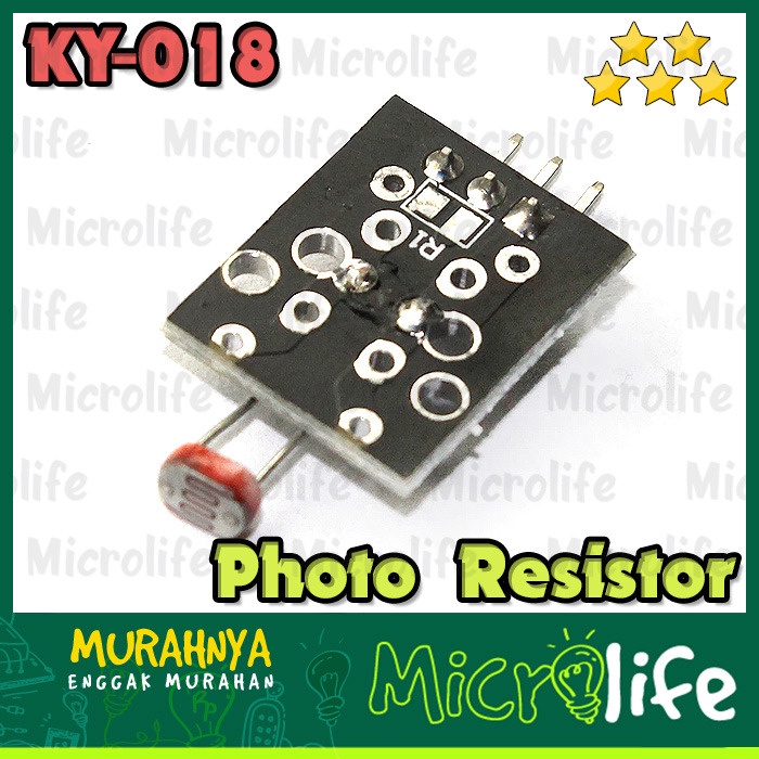 KY-018 PHOTO RESISTOR MODULE