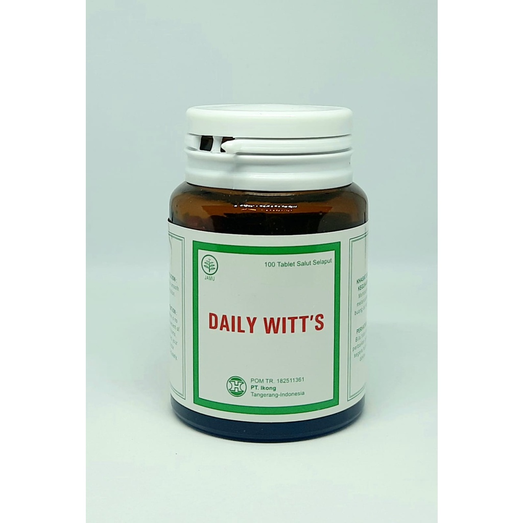 DAILY WITTS obat sehat ginjal - kencing tidak lancar herbal