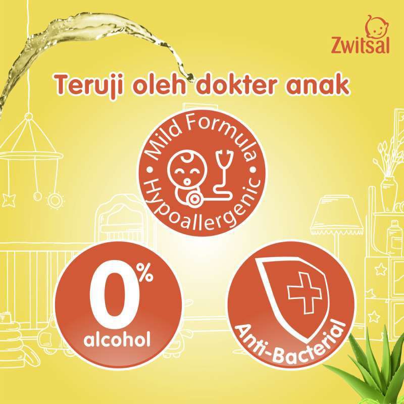 Zwitsal Baby Wipes Sensitive 50's / Rich Moisture 40's  (Buy 1 Get 1) / 40's Satuan  - Tisu Tissue Basah Bayi