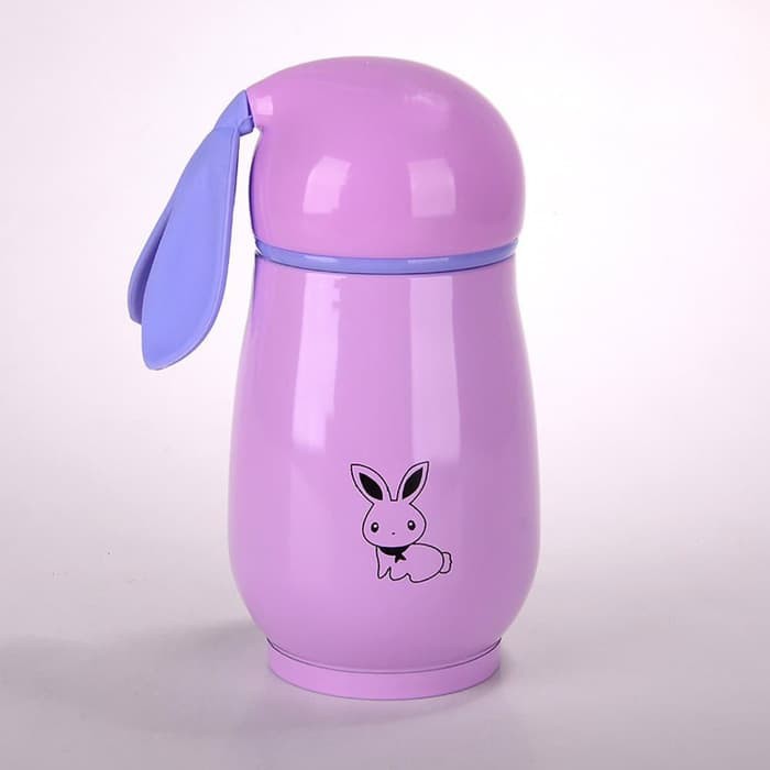 BOTOL MINUM MINI 300 ML TERMOS BAYI AIR PANAS Termos bayi  botol Minum Bayi stainless steel thermos Bunny