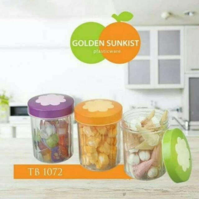 Toples Bulat Untuk Snack Golden Sunkist (TB 1072)