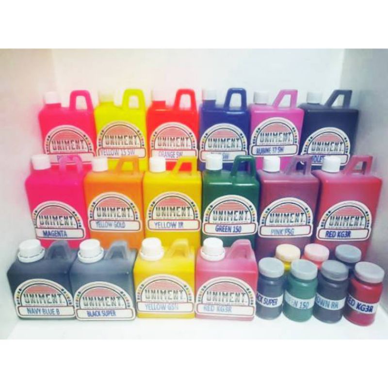 

Pigment Sablon Pewarna Rubber Sablon @100gr