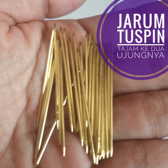 jarum tuspin gold