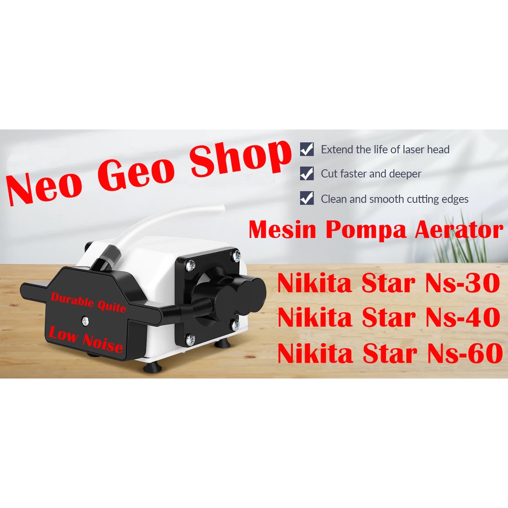 NS 60 NS60 NIKITA STAR Pompa udara aerator airpump kolam ikan aquarium