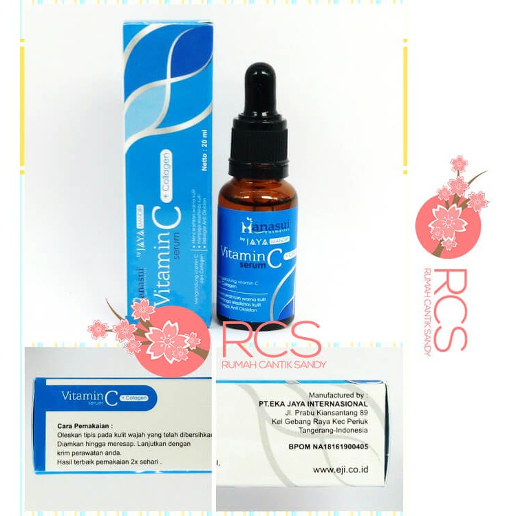 Serum Vit C + E + Collagen / colagen / kolagen ~ SERUM MUKA &amp; WAJAH ~ ANTI PENUAAN DINI