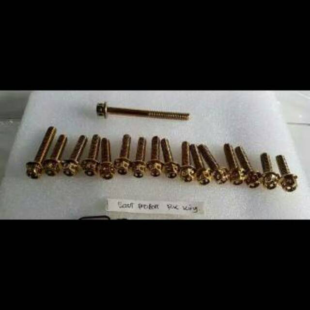Baut probolt rx king gold