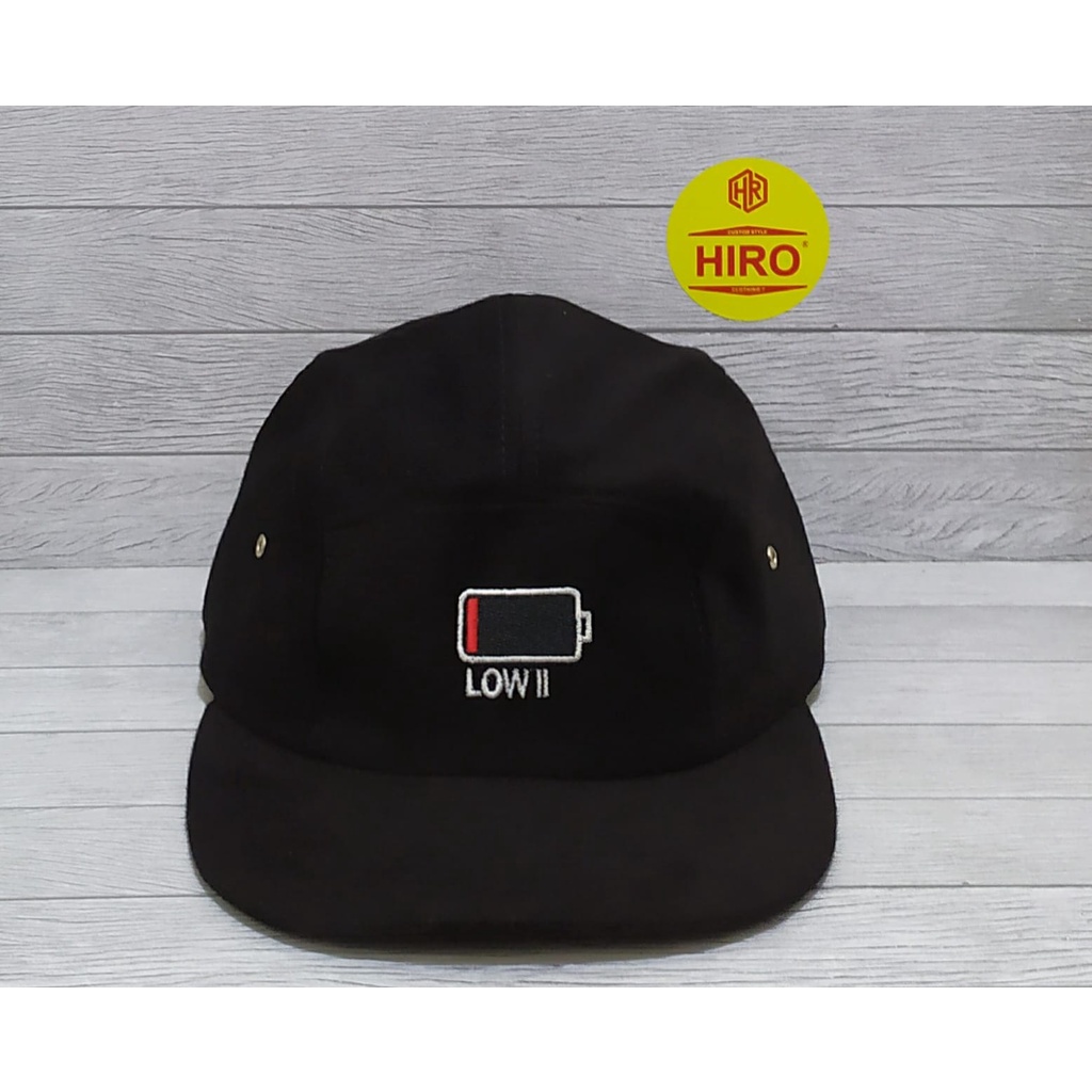 [COD]Topi Distro Pria/Topi Snapback Bordir LOW!! Hip-Hop Original New Model/Topi Lima panel