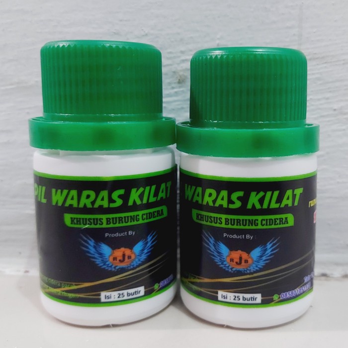PIL WARAS KILAT JAMU MERPATI CIDERA PATAH TULANG