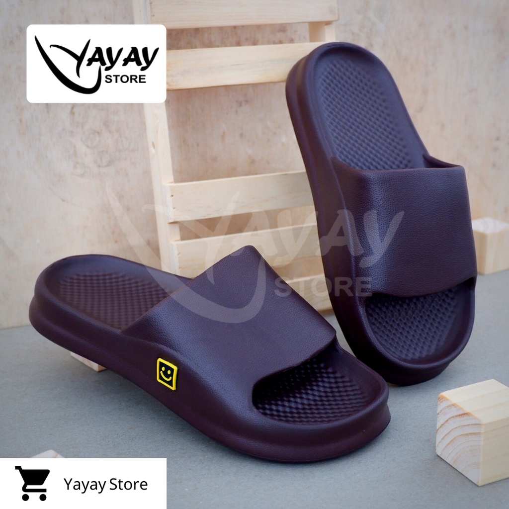 Sandal slop pria EVA / Sandal rumah laki laki / Sendal slop pria / Sandal slide pria 39 s/d 44