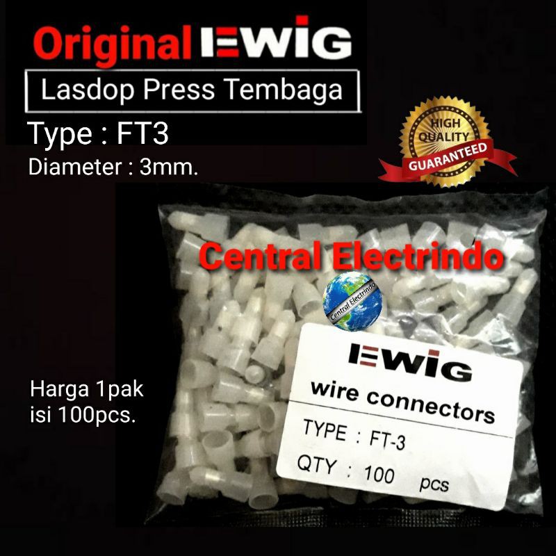 Lasdop Press EWIG FT3 Tembaga 100pcs per pack.