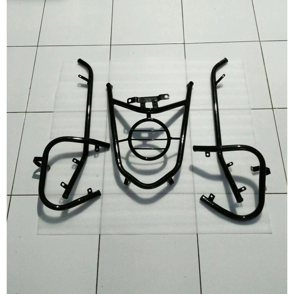 pelindung body set guard tubullar x ride 115cc tanpa breket box Terbaik