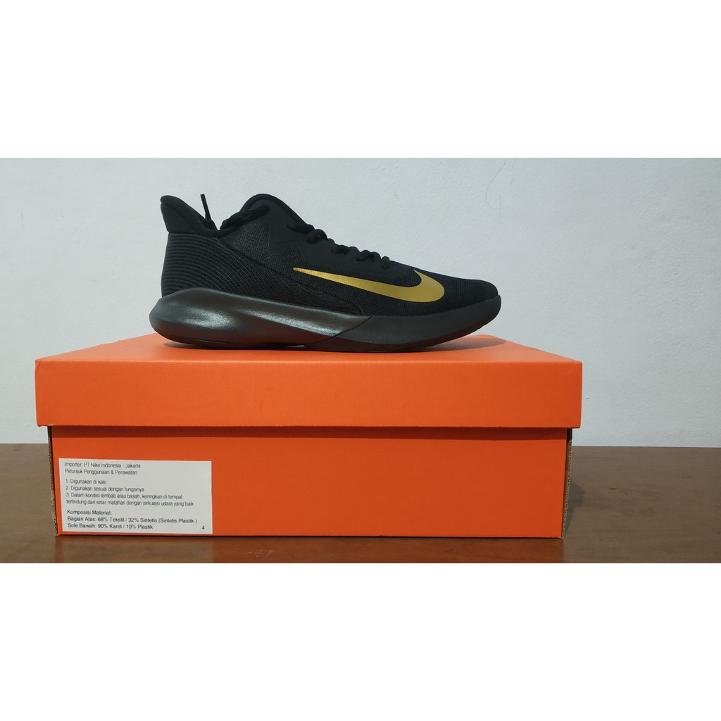 nike precision 4 black gold