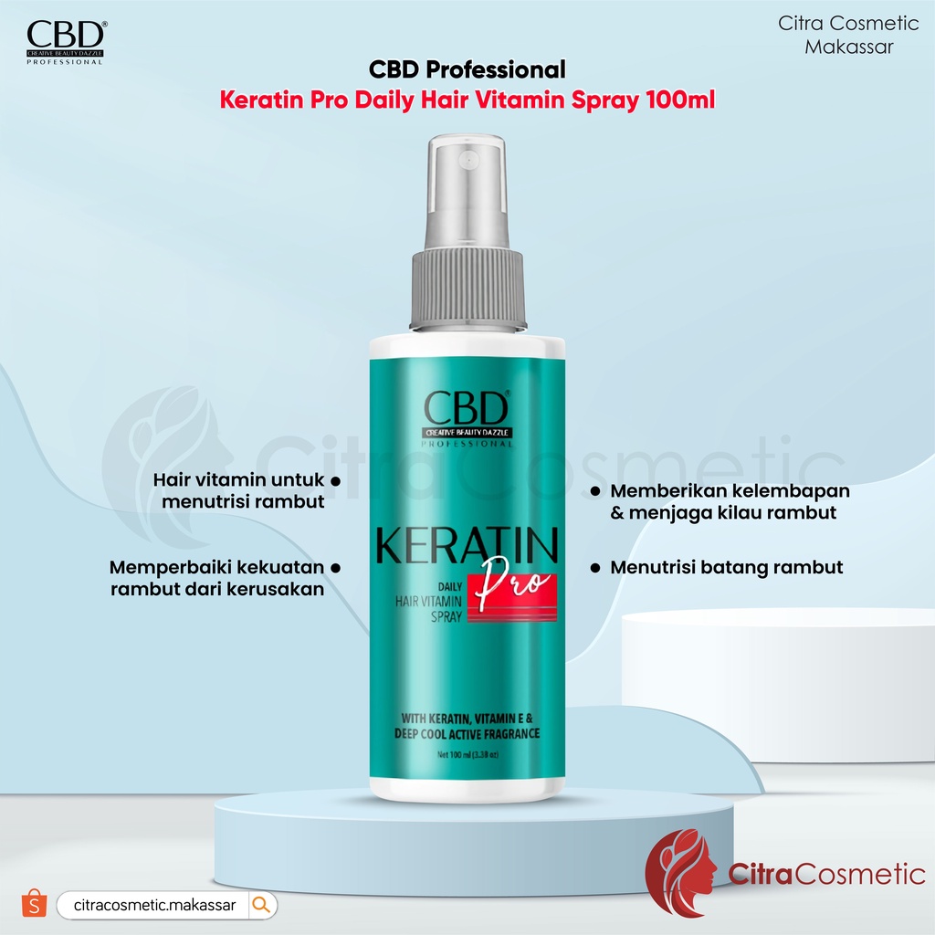 CBD Daily Series Shampo | Conditioner | Mask Keratin | Hair Vit Spray