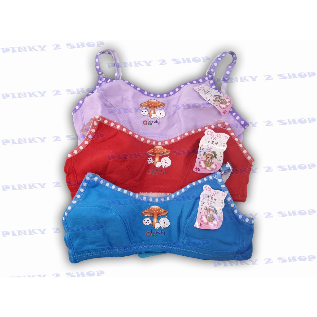 BRA REMAJA TRAINING BRA MINISETBRA ANAK WARNA