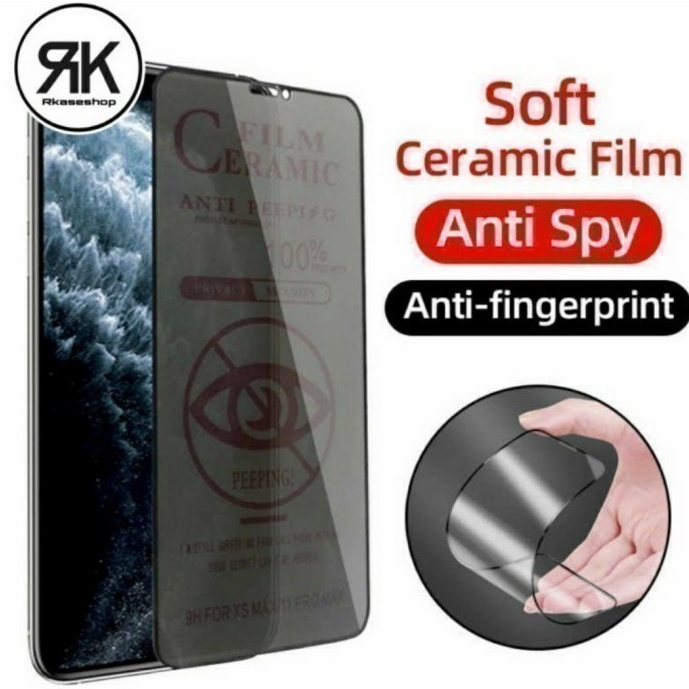 SCREEN PROTECTOR CERAMIC MATTE ANTI SPY XIAOMI REDMI 9 PLUS - FA