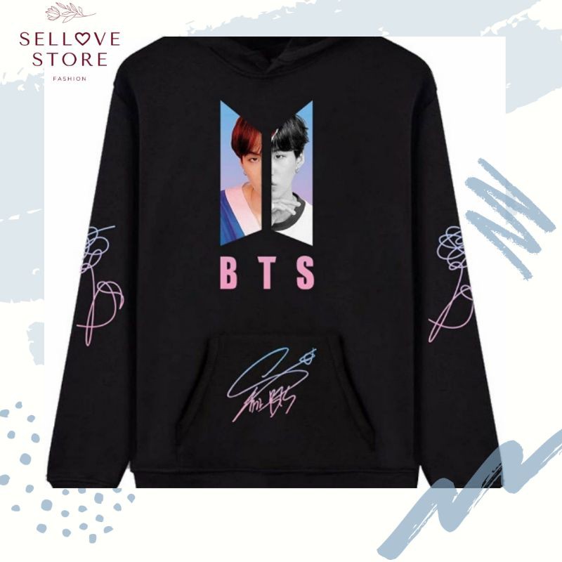 Hoodie BTS Suga - Hoodie KPop Pria Wanita